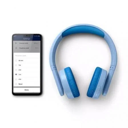 Philips TAK4206BL/00 Auriculares de Diadema para Niños, Azul